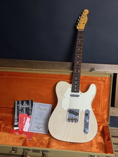 Fender Custom Shop 59 Telecaster Journeyman Relic Aged White Blonde
